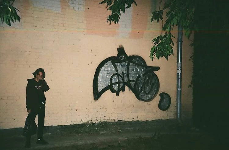 Graffiti Wall - Photo by Wozer - throwup, throwie