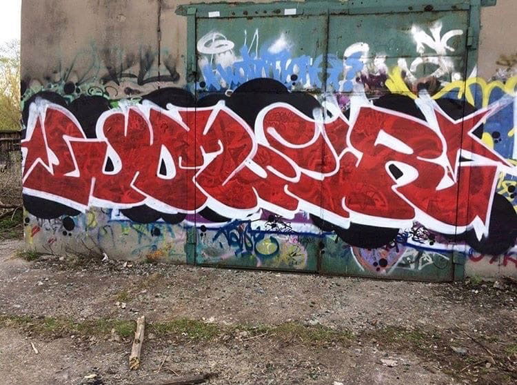 Graffiti Wall - Photo by Wozer (2019)