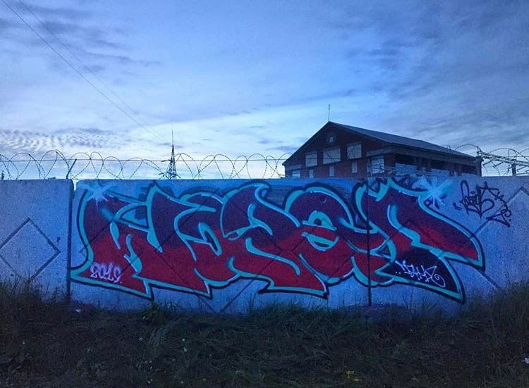 Graffiti Wall - Photo by Wozer