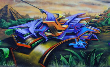 Graffiti Wall in New York - Photo by Wrackz - Hek1