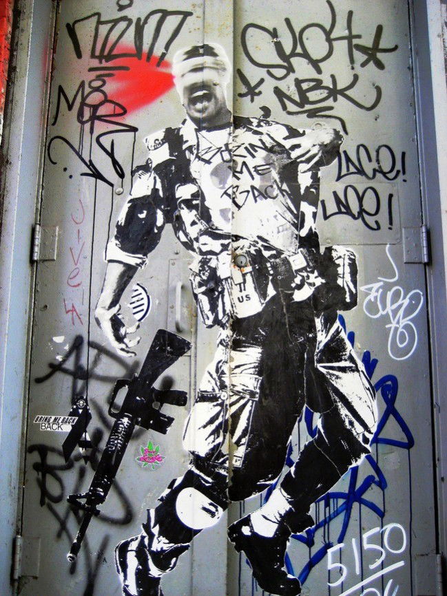 Graffiti Street Art in New York - Photo by Wrackz