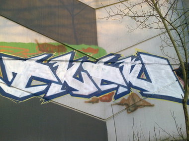 Graffiti Bombing - Photo by WurstUndKaese - Eker, rts, Gütersloh (2015)