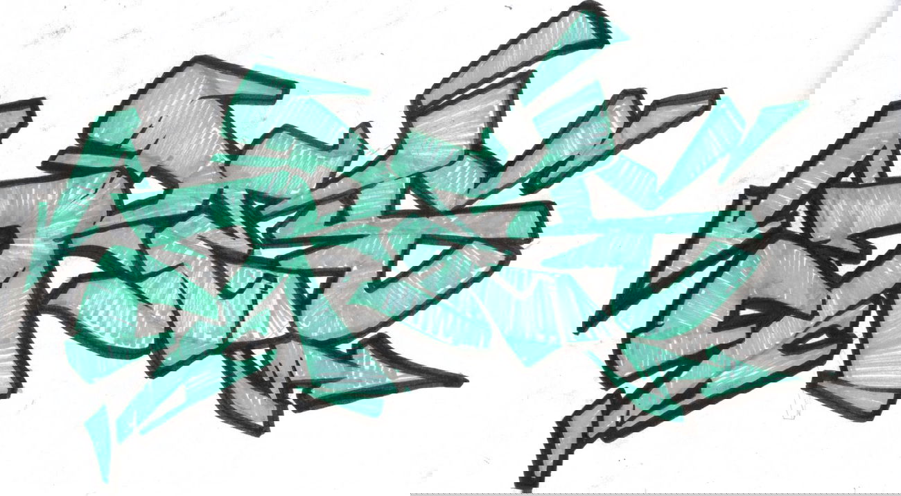 Graffiti Sketch - Photo by WurstUndKaese - Ares, Eker, RTS (2013)