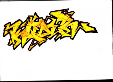 Graffiti Sketch - Photo by WurstUndKaese