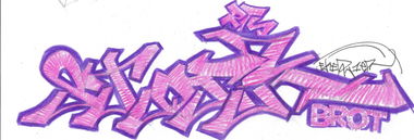 Graffiti Sketch - Photo by WurstUndKaese - stockbrot, eker, rts (2013)