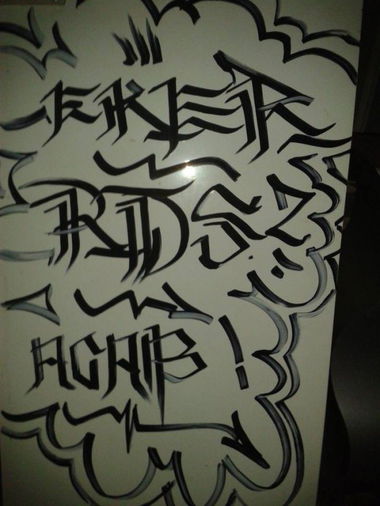 Graffiti Artwork - Photo by WurstUndKaese - Eker, rts, acab (2013)