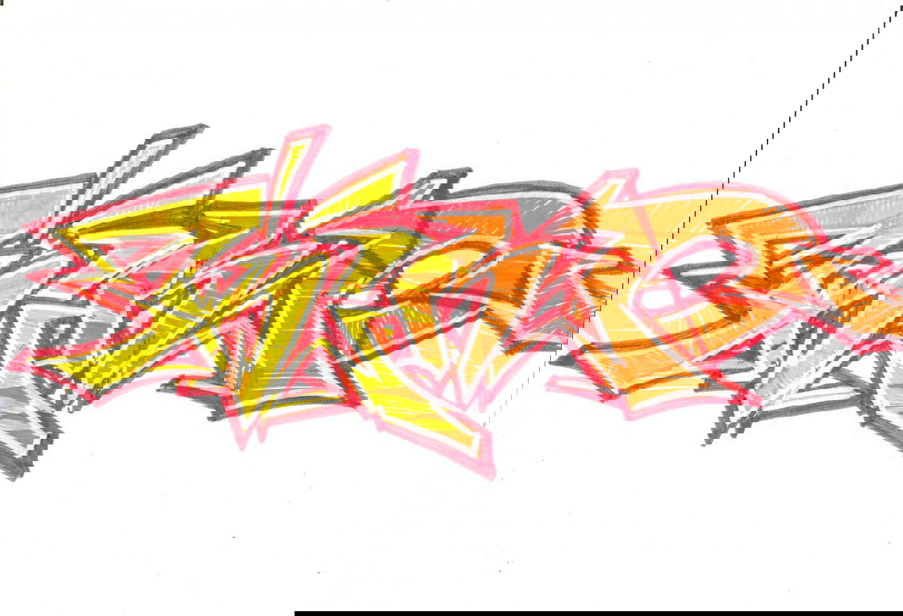 Graffiti Sketch - Photo by WurstUndKaese - KINO, EKER, Gütersloh (2013)