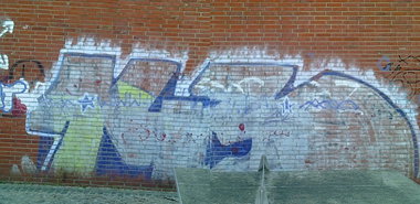 Graffiti Bombing - Photo by WurstUndKaese - 143, WMA, Orka (?)
