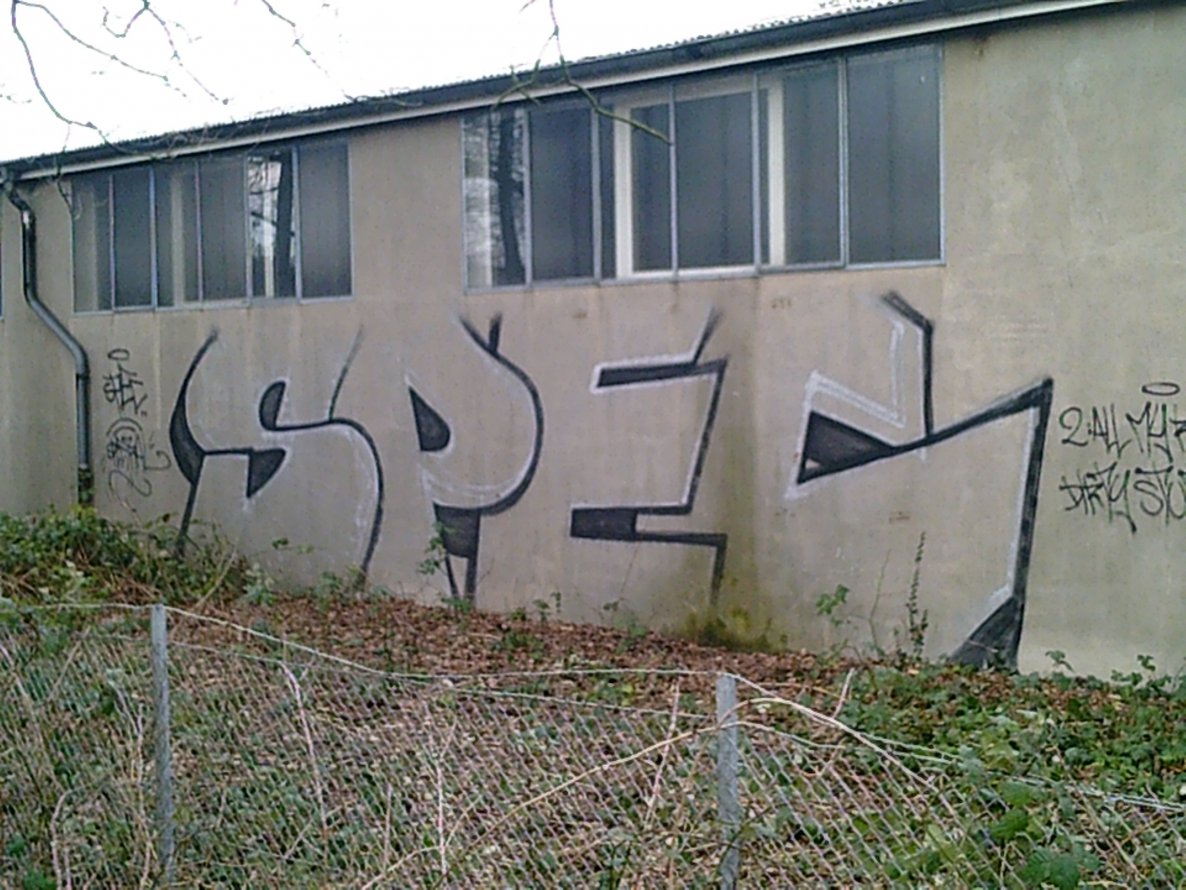 Graffiti Bombing - Photo by WurstUndKaese - Spec, Spectrum (2002)