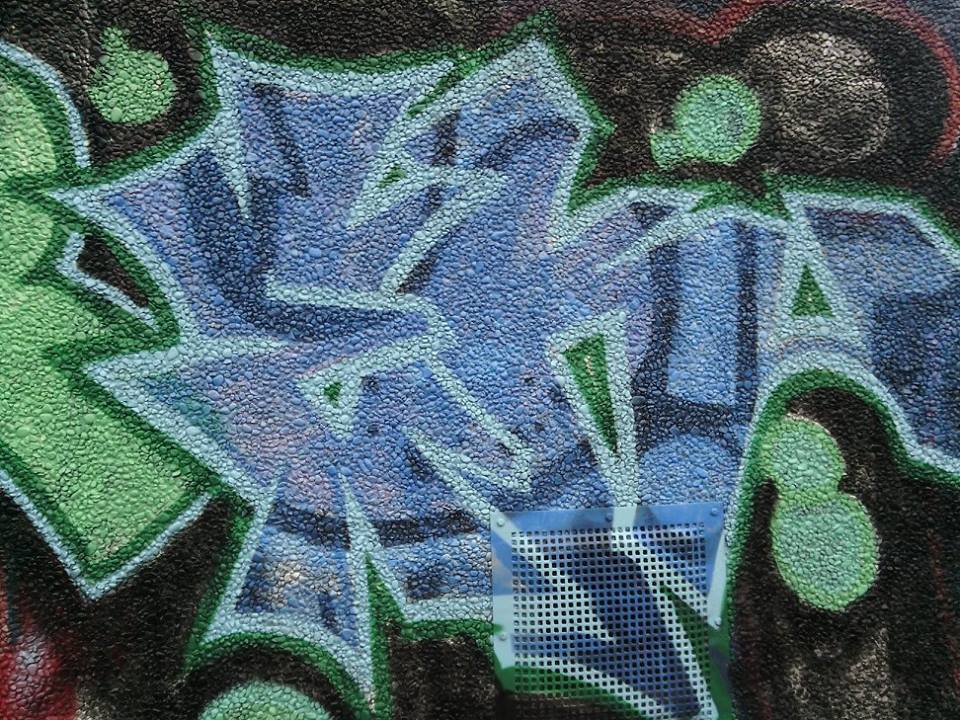 Graffiti Bombing - Photo by WurstUndKaese - Eker, Trainline, Rts (2014)