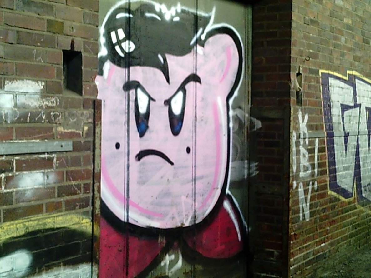 Graffiti Bombing - Photo by WurstUndKaese - Kirbie, Radicals, Tca (2011)