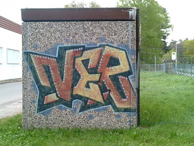 Graffiti Bombing - Photo by WurstUndKaese - Ner, Bsk, Gütersloh