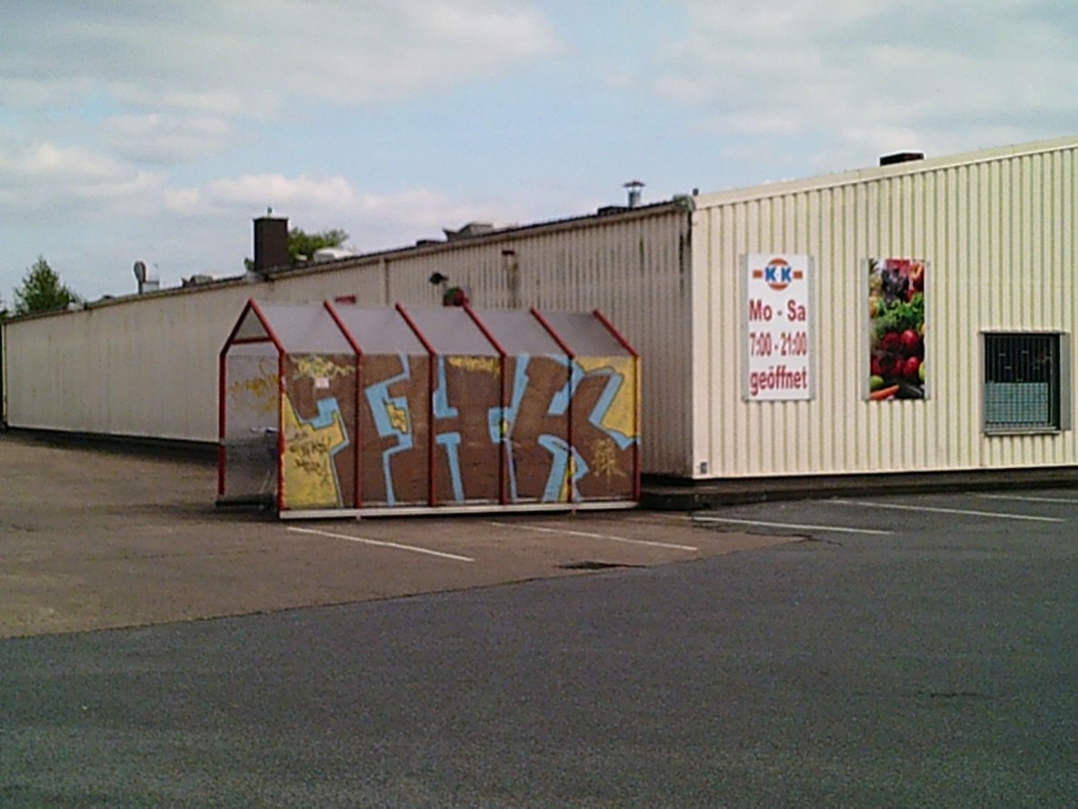 Graffiti Bombing - Photo by WurstUndKaese - THK, Ziste, Quiste (2011)