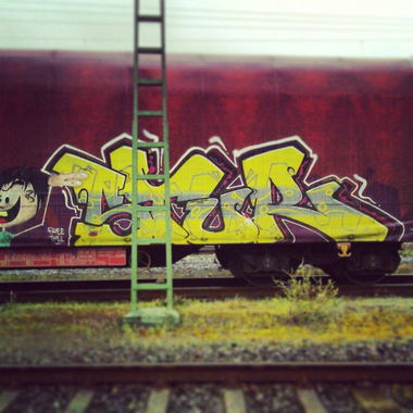 Graffiti Train - Photo by WurstUndKaese - Stur (2013)