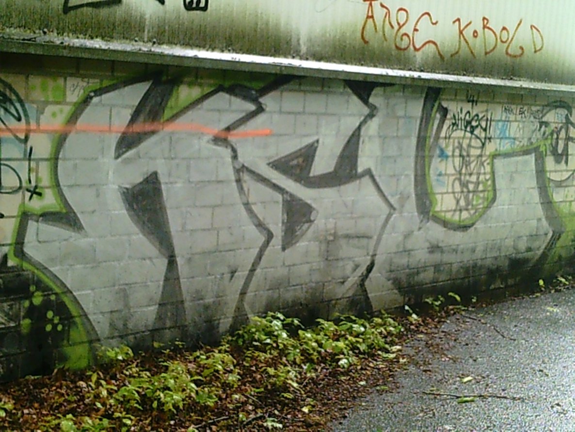 Graffiti Bombing - Photo by WurstUndKaese - Ksl, War, Kombo