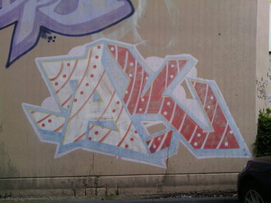 Graffiti Bombing - Photo by WurstUndKaese - AK, Sore, Angry