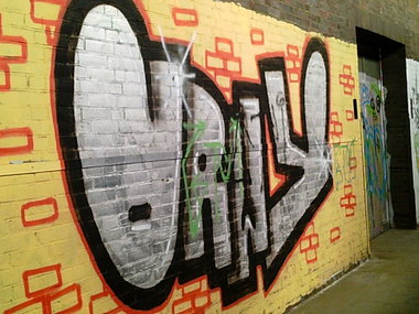 Graffiti Bombing - Photo by WurstUndKaese - Orwy