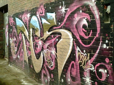 Graffiti Wall - Photo by WurstUndKaese - Tcs, Transitcrimescene, Ekoe (2011)