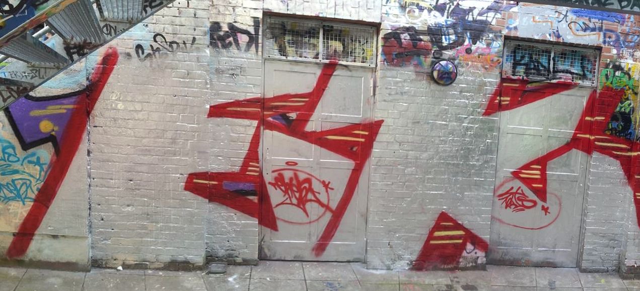 Graffiti Wall - Photo by WurstUndKaese - RTS, eker, ek (2014)