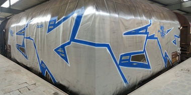 Graffiti Train - Photo by WurstUndKaese - Eker, Rts, Gütersloh (2014)