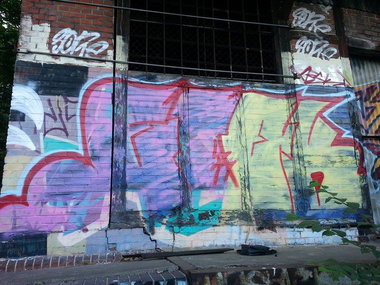 Graffiti Bombing - Photo by WurstUndKaese - Erok, rts, gütersloh (2014)