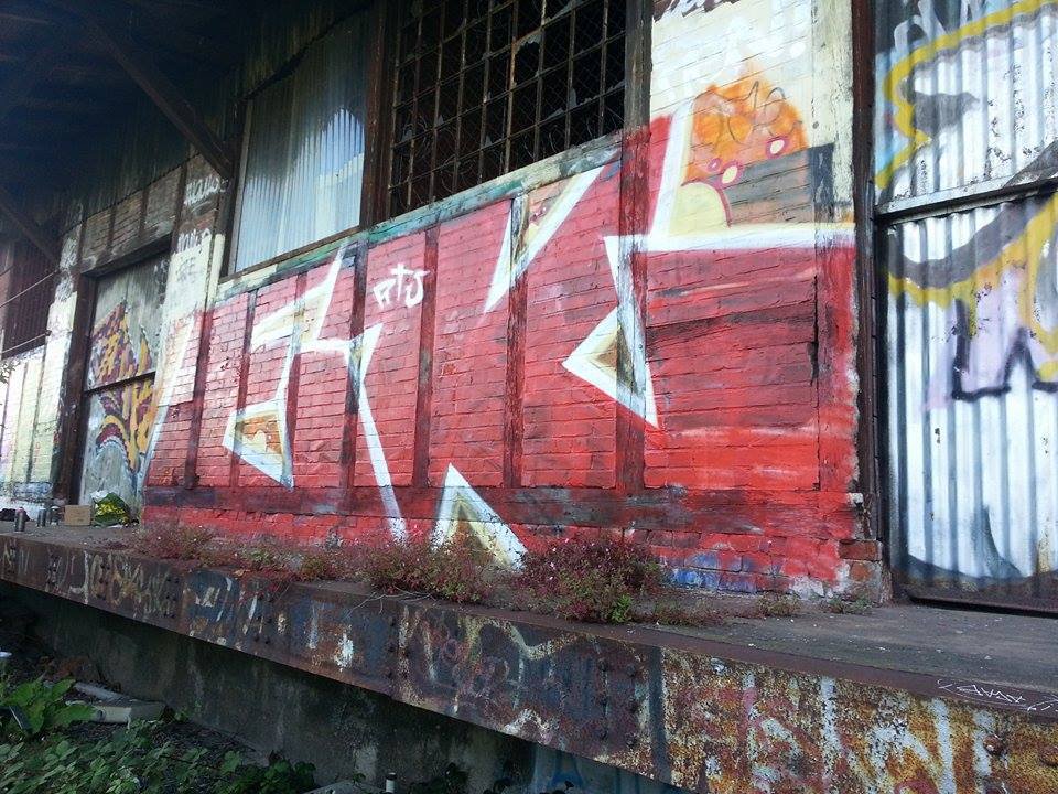 Graffiti Bombing - Photo by WurstUndKaese - Eker, Ek, Rts (2014)