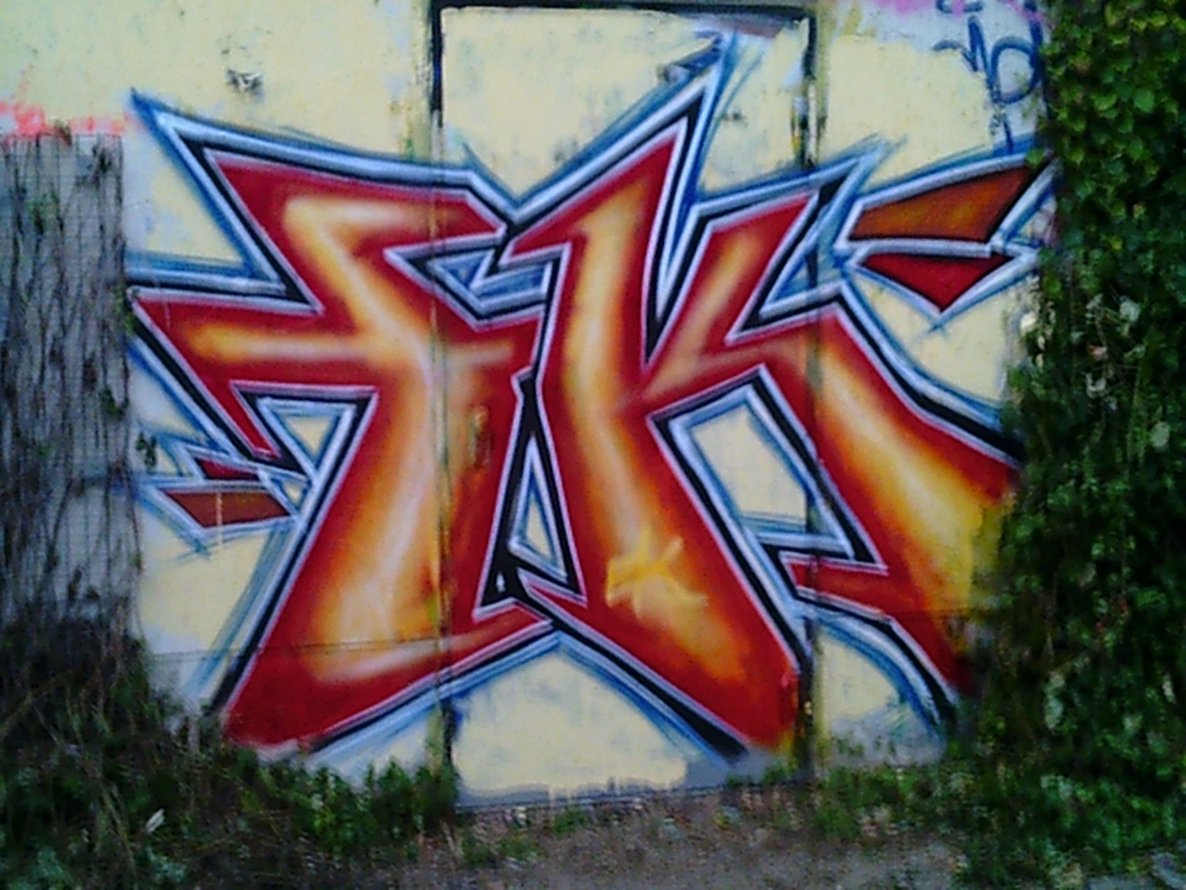 Graffiti Bombing - Photo by WurstUndKaese - Eker, rts, gütersloh (2014)