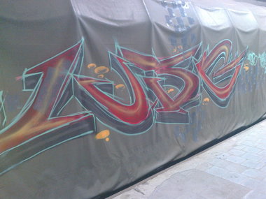 Graffiti Bombing - Photo by WurstUndKaese - Nsg, quest, eker (2014)