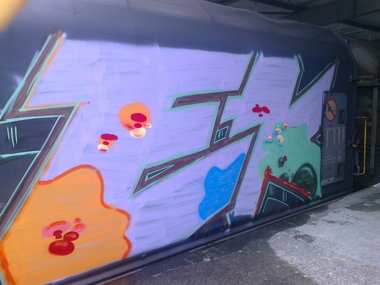 Graffiti Bombing - Photo by WurstUndKaese - Eker, Rts, Güter (2014)