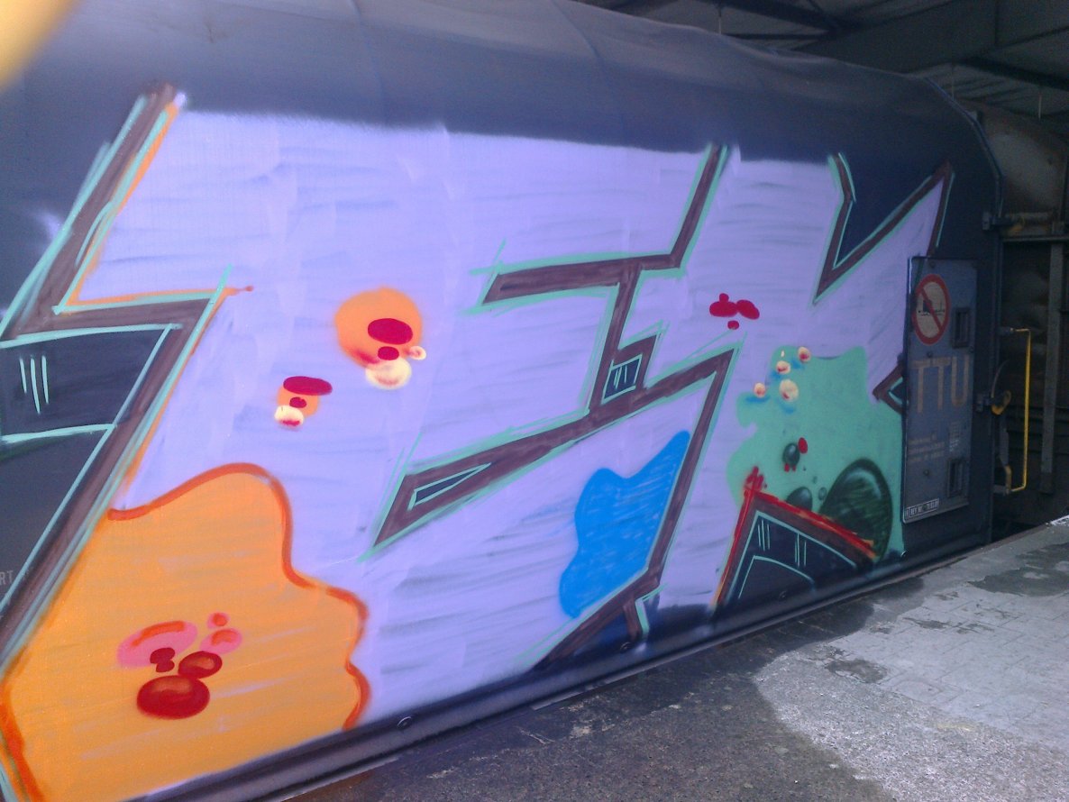 Graffiti Bombing - Photo by WurstUndKaese - Eker, Rts, Güter (2014)