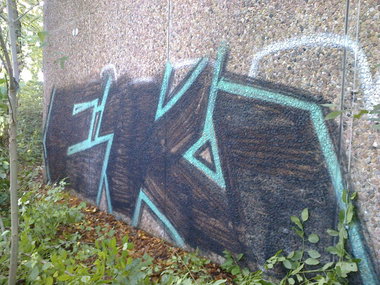 Graffiti Bombing - Photo by WurstUndKaese - Eker, ek, rts (2014)