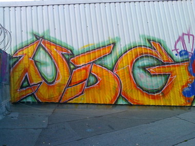 Graffiti Bombing - Photo by WurstUndKaese - Nsg, eker, quest (2014)