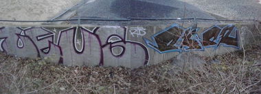 Graffiti Bombing - Photo by WurstUndKaese - Zeus, Eker, Rts (2015)