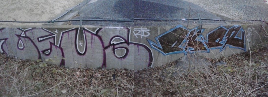 Graffiti Bombing - Photo by WurstUndKaese - Zeus, Eker, Rts (2015)