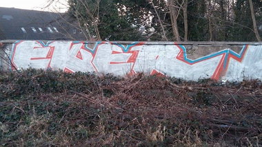 Graffiti Bombing - Photo by WurstUndKaese - Eker, Rts, Gütersloh (2014)