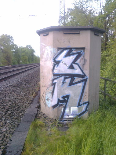 Graffiti Bombing - Photo by WurstUndKaese - Eker, Gütersloh, Bielefeld