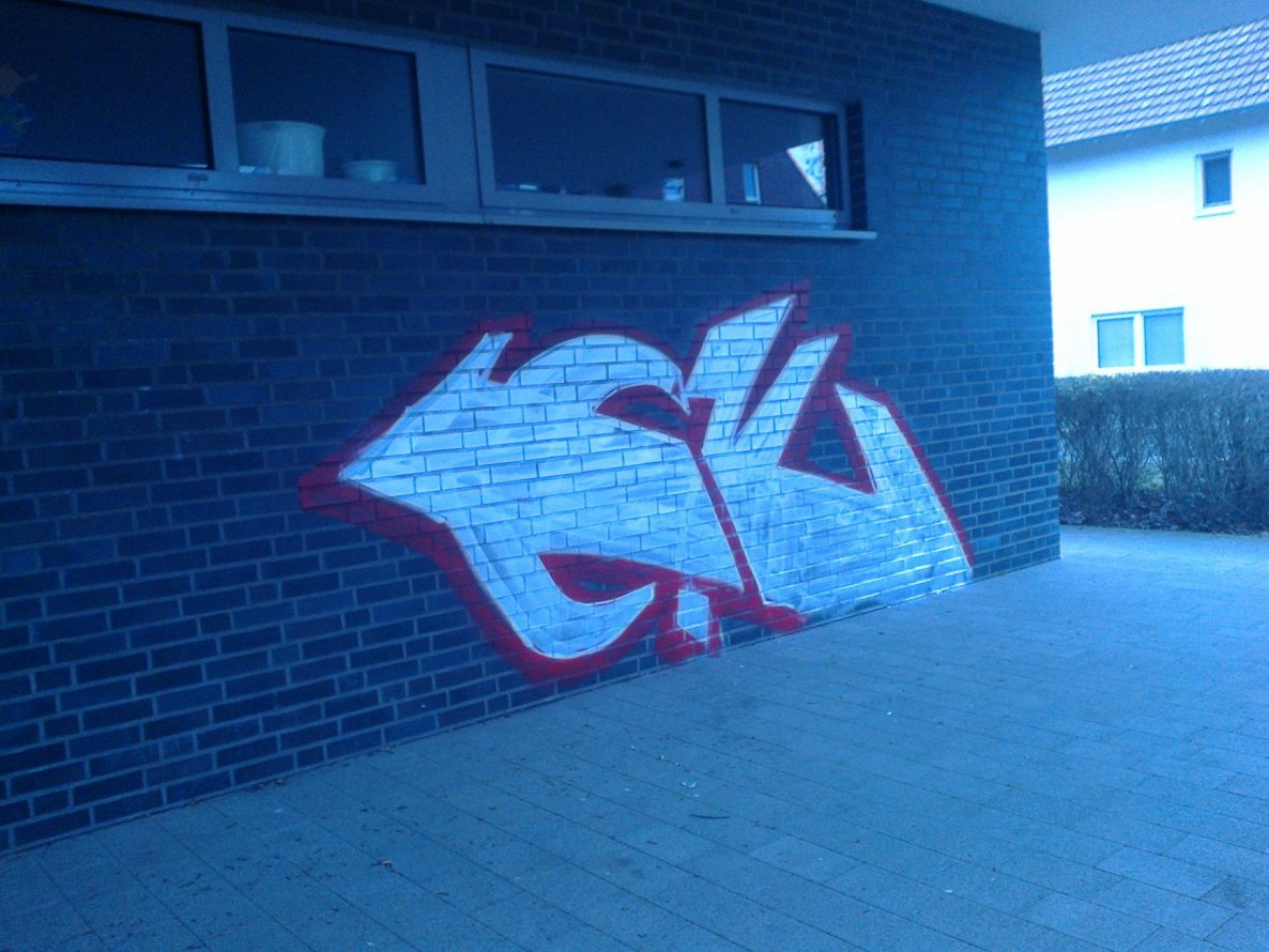 Graffiti Wall - Photo by WurstUndKaese - Eker, Gütersloh, rts (2014)