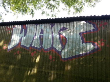 Graffiti Bombing - Photo by WurstUndKaese - War, gütersloh