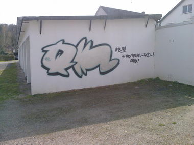 Graffiti Bombing - Photo by WurstUndKaese - Eker, rts, Gütersloh