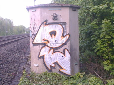 Graffiti Bombing - Photo by WurstUndKaese - Eker, Gütersloh, Bielefeld