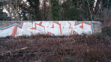 Graffiti Bombing - Photo by WurstUndKaese - Erok, Rts (2014)