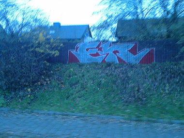 Graffiti Bombing - Photo by WurstUndKaese - Eker, Rts, Nsg (2014)