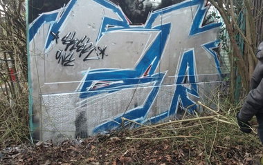 Graffiti Bombing - Photo by WurstUndKaese - Eker, Rts, Gütersloh (2015)