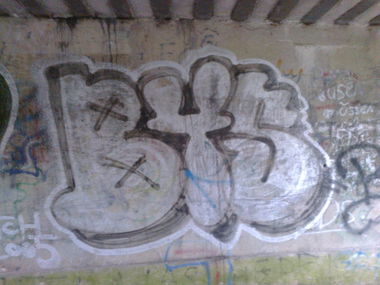 Graffiti Bombing - Photo by WurstUndKaese - Cn, Byz (2005)