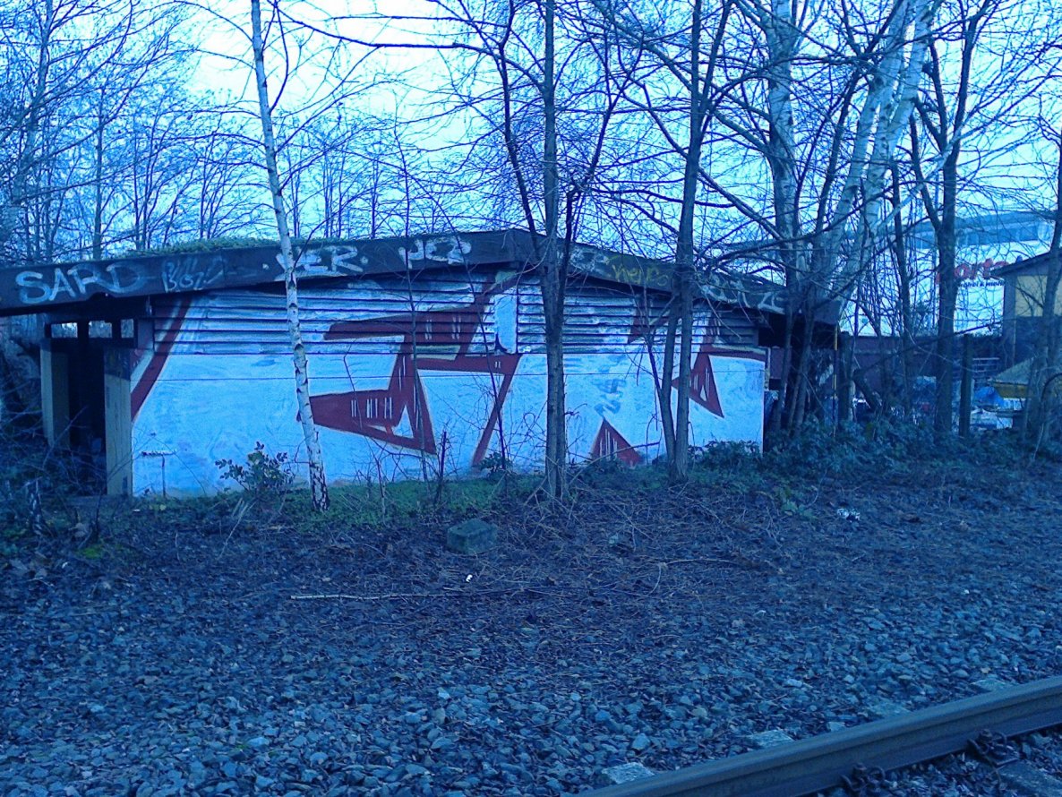 Graffiti Bombing - Photo by WurstUndKaese - Eker, Gütersloh, Rts (2014)