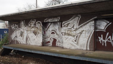 Graffiti Bombing - Photo by WurstUndKaese - Phaser, Phas
