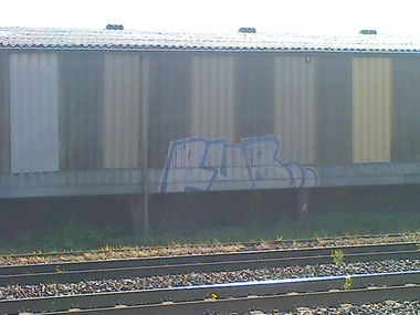 Graffiti Bombing - Photo by WurstUndKaese - Rubel, Kassel, Oelde