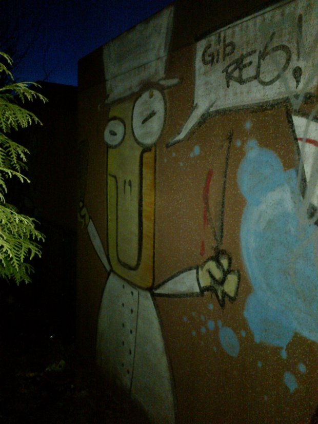 Graffiti Bombing - Photo by WurstUndKaese - AK, PISI, GIB