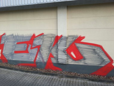 Graffiti Bombing - Photo by WurstUndKaese - eker, gütersloh, trainline (2015)