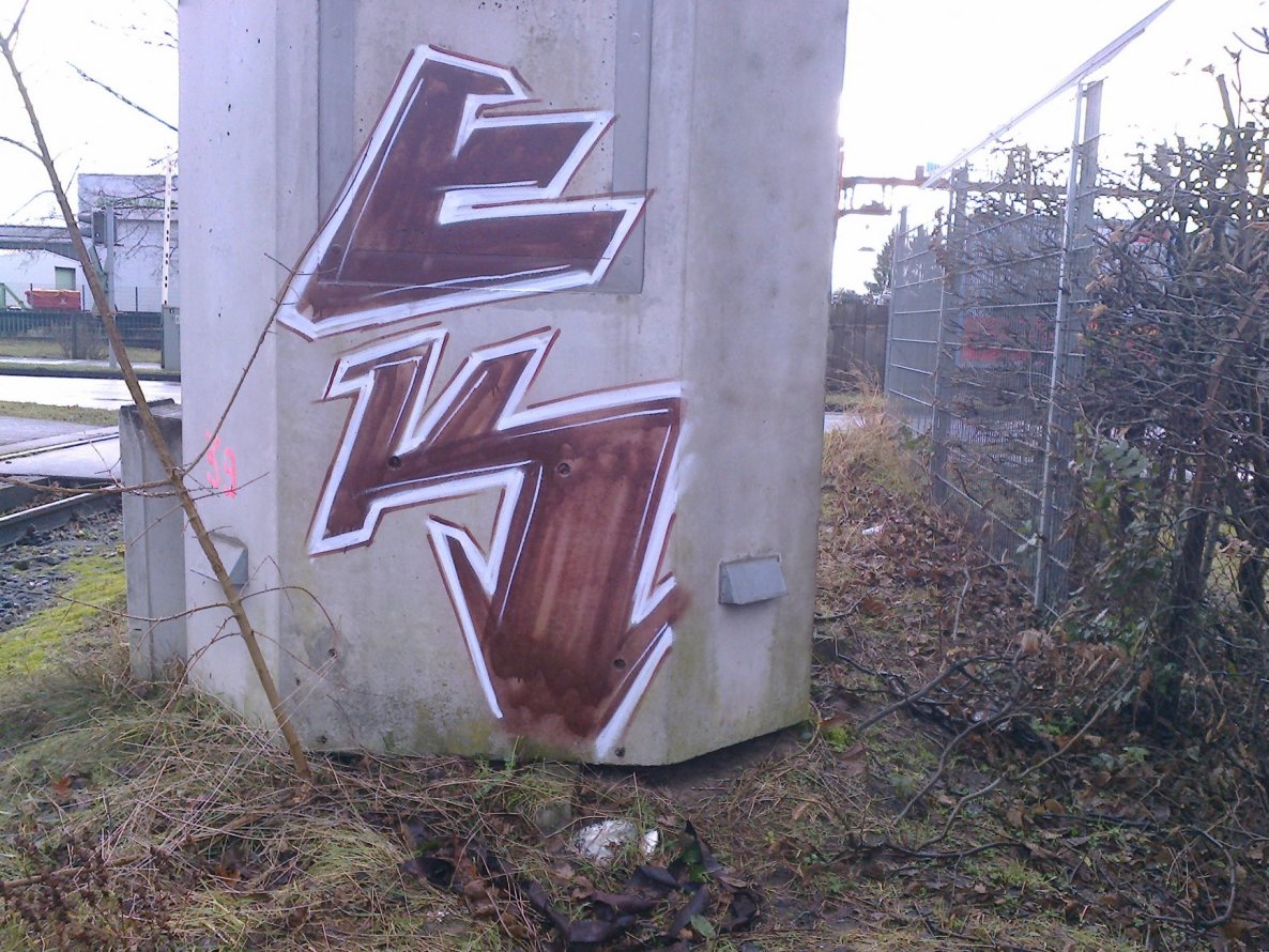Graffiti Bombing - Photo by WurstUndKaese - Eker, Gütersloh, Rts (2015)